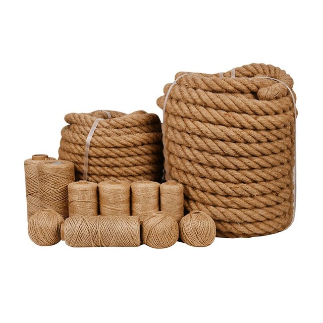 5/10/20/30m Natural Jute Twine Long String for Crafts Gift